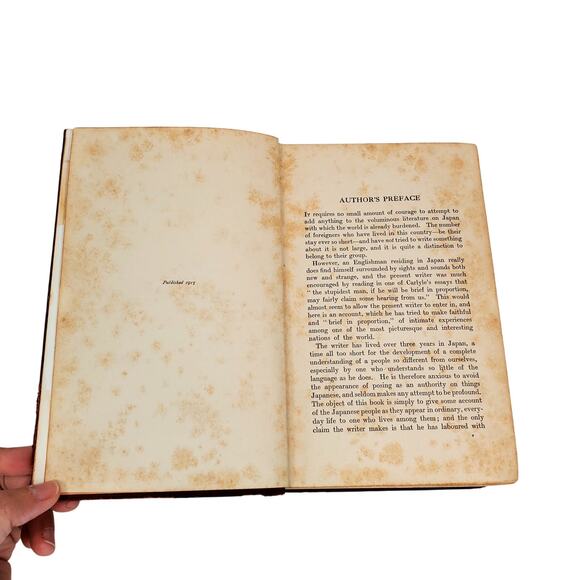 TH Sanders My Japanese Year 1915 Mills & Boon Antique Victorian HC - Picture 2 of 16